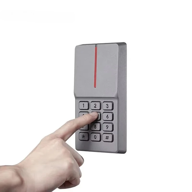 Waterproof IP68 Full Metal Access Control Keypad with Built-in Reader 125Khz&13.56Mhz Cards Supported
Waterproof IP68 Full Metal Access Control Keypad with Built-in Reader 125Khz&13.56Mhz Cards Supported