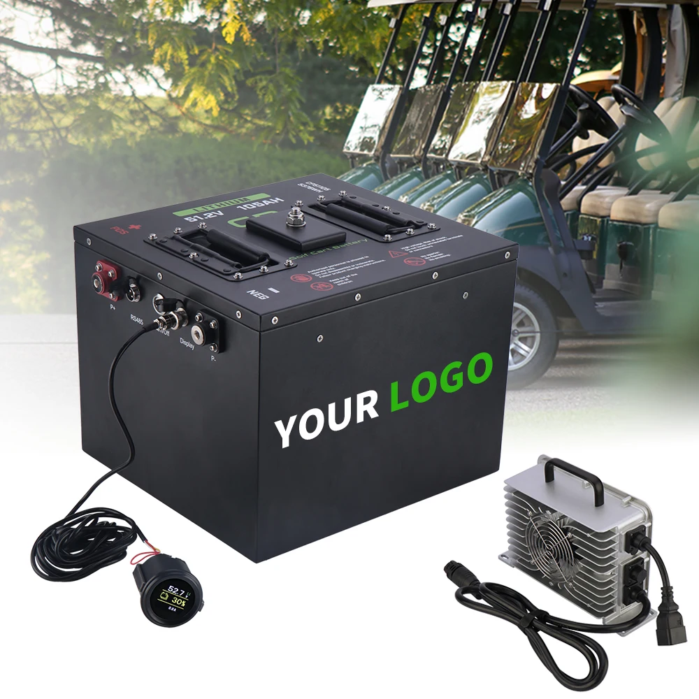 Lithium Golf Cart Battery 36v 48v 72v 72AH 100AH 150AH 48 Volt Lithium Battery For Golf Cart Built-in Smart 200A 300A BMS
Lithium Golf Cart Battery 36v 48v 72v 72AH 100AH 150AH 48 Volt Lithium Battery For Golf Cart Built-in Smart 200A 300A BMS