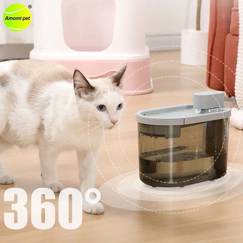 Automatic Cats Fountain 2.2L USB Cable/Battery Operated Cat Water Drinking Bowl Dispenser Circulating Filter Pet Cats Drinker
Automatic Cats Fountain 2.2L USB Cable/Battery Operated Cat Water Drinking Bowl Dispenser Circulating Filter Pet Cats Drinker