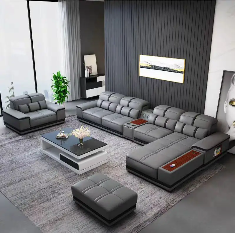@!Wholesale Italian Genuine Leather Sofa Set Living Room Furniture L Shape Sofa Modern Sectional 9 Seaters Sofas for Hotel
@!Wholesale Italian Genuine Leather Sofa Set Living Room Furniture L Shape Sofa Modern Sectional 9 Seaters Sofas for Hotel