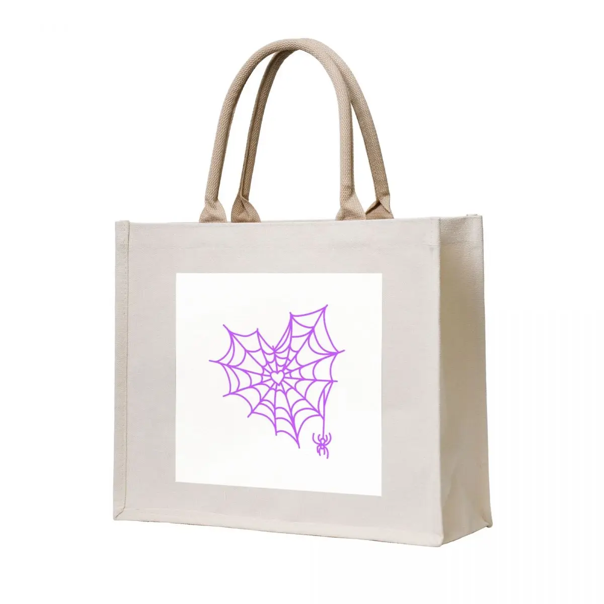 Purple SpiderWeb Heart Tote Bag Women's shopper bag canvas shopping bag supermarket folding Women's bags
Purple SpiderWeb Heart Tote Bag Women's shopper bag canvas shopping bag supermarket folding Women's bags