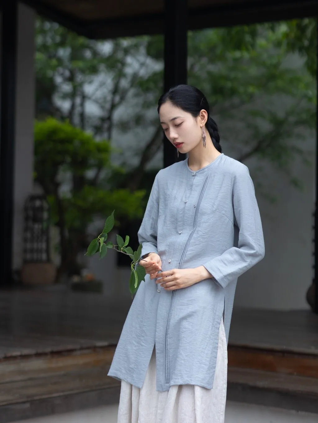Dazhuo Commute Sle Soft Thin Comfortable round Ne Accordion Pleat Pure Color irt Skin-friendly Long Sve Midi Length
Dazhuo Commute Sle Soft Thin Comfortable round Ne Accordion Pleat Pure Color irt Skin-friendly Long Sve Midi Length