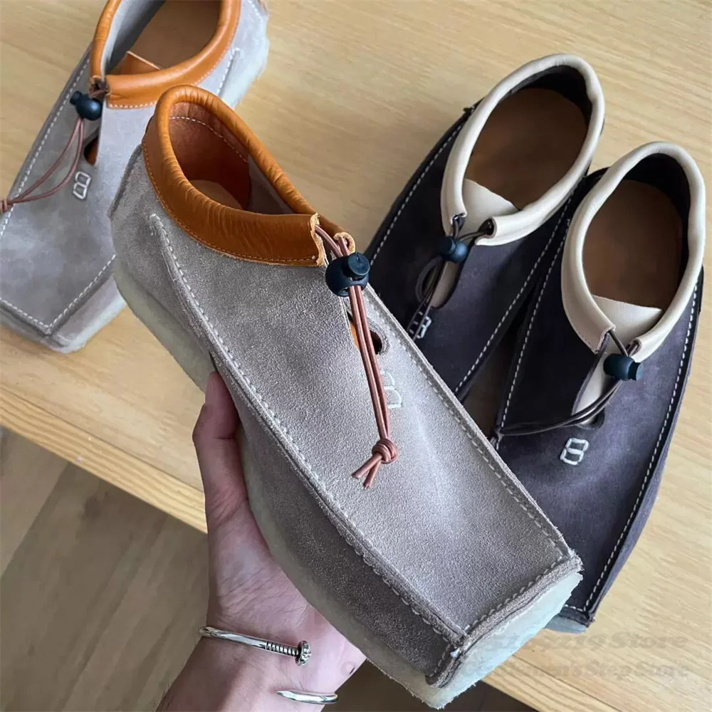 Trendy Thick Soled Height Increasing Men's Shoes Classic Retro Casual Shoes British Style Square Toe Slip On Comfortable Shoes
Trendy Thick Soled Height Increasing Men's Shoes Classic Retro Casual Shoes British Style Square Toe Slip On Comfortable Shoes