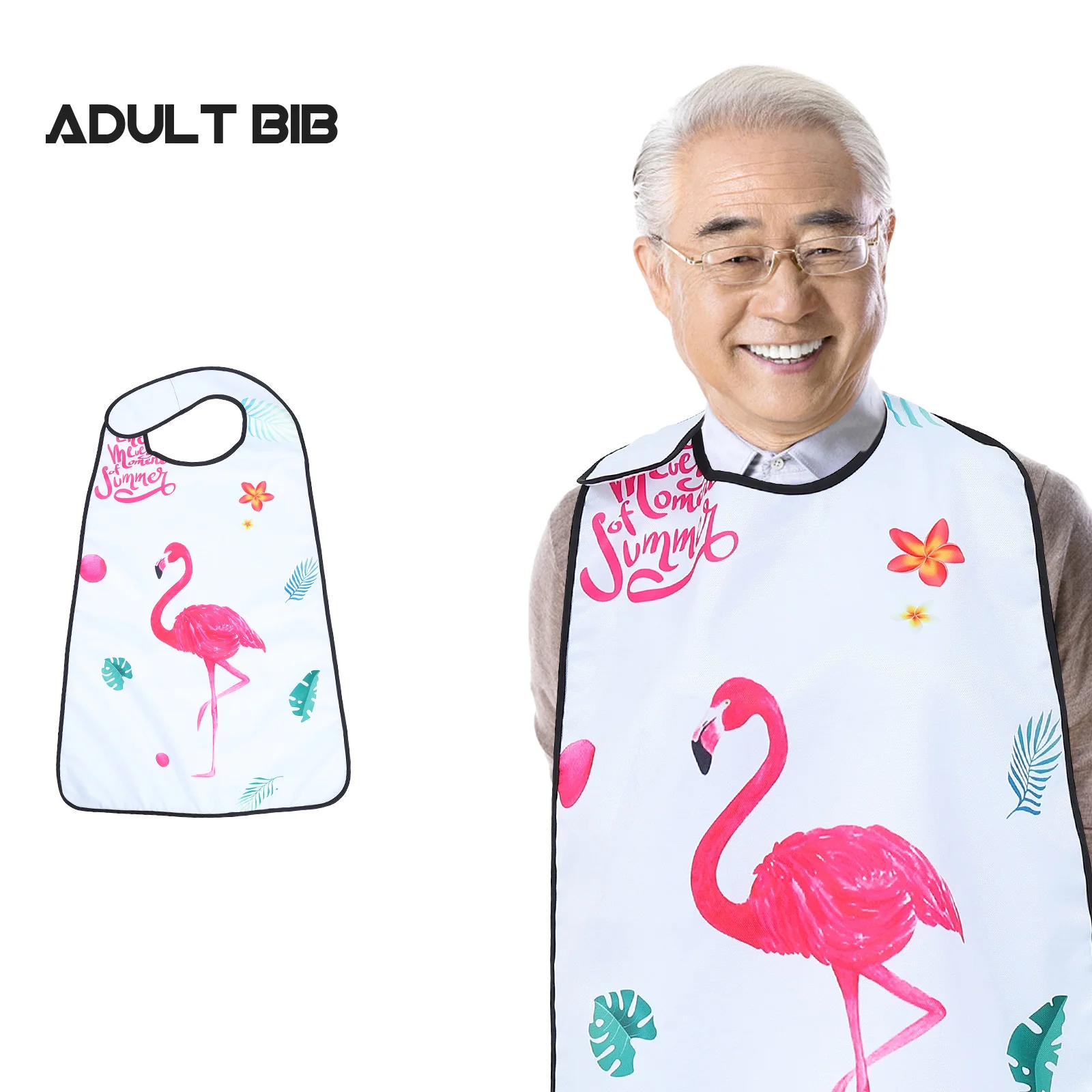1Pc Adult Bib Reusable Waterproof Breathable Adjustable Elder Eating Bib Large Coverage Clothing Protector
1Pc Adult Bib Reusable Waterproof Breathable Adjustable Elder Eating Bib Large Coverage Clothing Protector