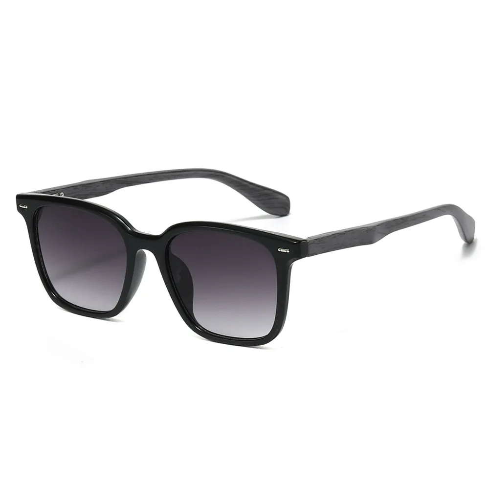 Trendy Square Sunglasses with Wood Grain Temple Rivet Design Stylish UV400 Shades for Men Women Vintage Eyewear for Summer
Trendy Square Sunglasses with Wood Grain Temple Rivet Design Stylish UV400 Shades for Men Women Vintage Eyewear for Summer