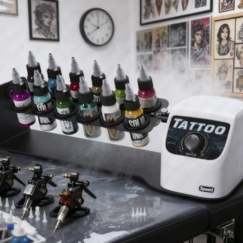 Роторные чернила для татуировок, миксер, эстетический шейкер для краски, профессиональные принадлежности для татуировок, долговечная мешалка для перманентного макияжа
Роторные чернила для татуировок, миксер, эстетический шейкер для краски, профессиональные принадлежности для татуировок, долговечная мешалка для перманентного макияжа