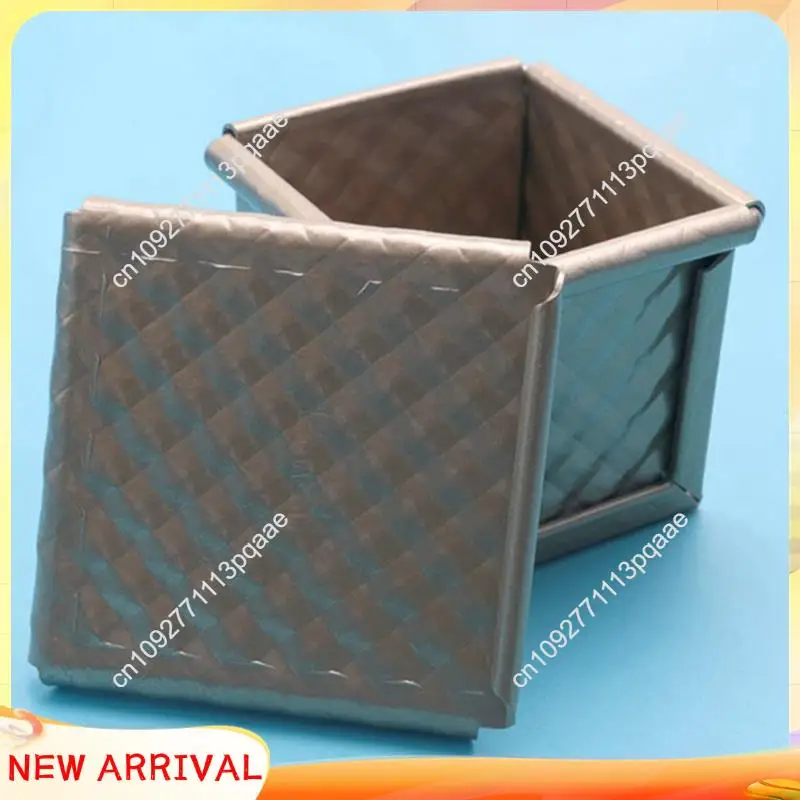 N84R 4PCS Square Loaf Pan With Lid Toast Mold Bread Pan Pullman Loaf Pan With Cover Non-Stick Mini Water-Cube Toast Box
N84R 4PCS Square Loaf Pan With Lid Toast Mold Bread Pan Pullman Loaf Pan With Cover Non-Stick Mini Water-Cube Toast Box