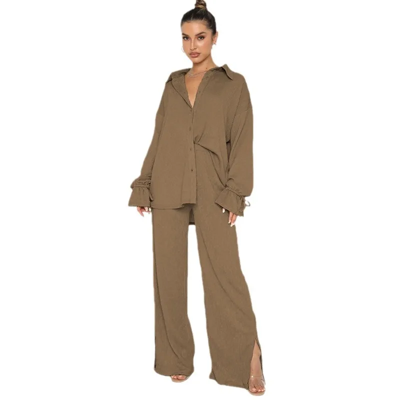 Autumn Muslim Sets Women Casual Work Long Sleeve Solid Color Top+ Pants Set Sweatsuit Two Piece Lounge Wear Women Sets Tracksuit
Autumn Muslim Sets Women Casual Work Long Sleeve Solid Color Top+ Pants Set Sweatsuit Two Piece Lounge Wear Women Sets Tracksuit