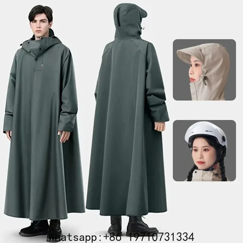 Thicken Full-body Oxford Waterproof Raincoat Rain Poncho Loose Oversized for Adult Man Woman Riding Motocross Electric Bikes
Thicken Full-body Oxford Waterproof Raincoat Rain Poncho Loose Oversized for Adult Man Woman Riding Motocross Electric Bikes