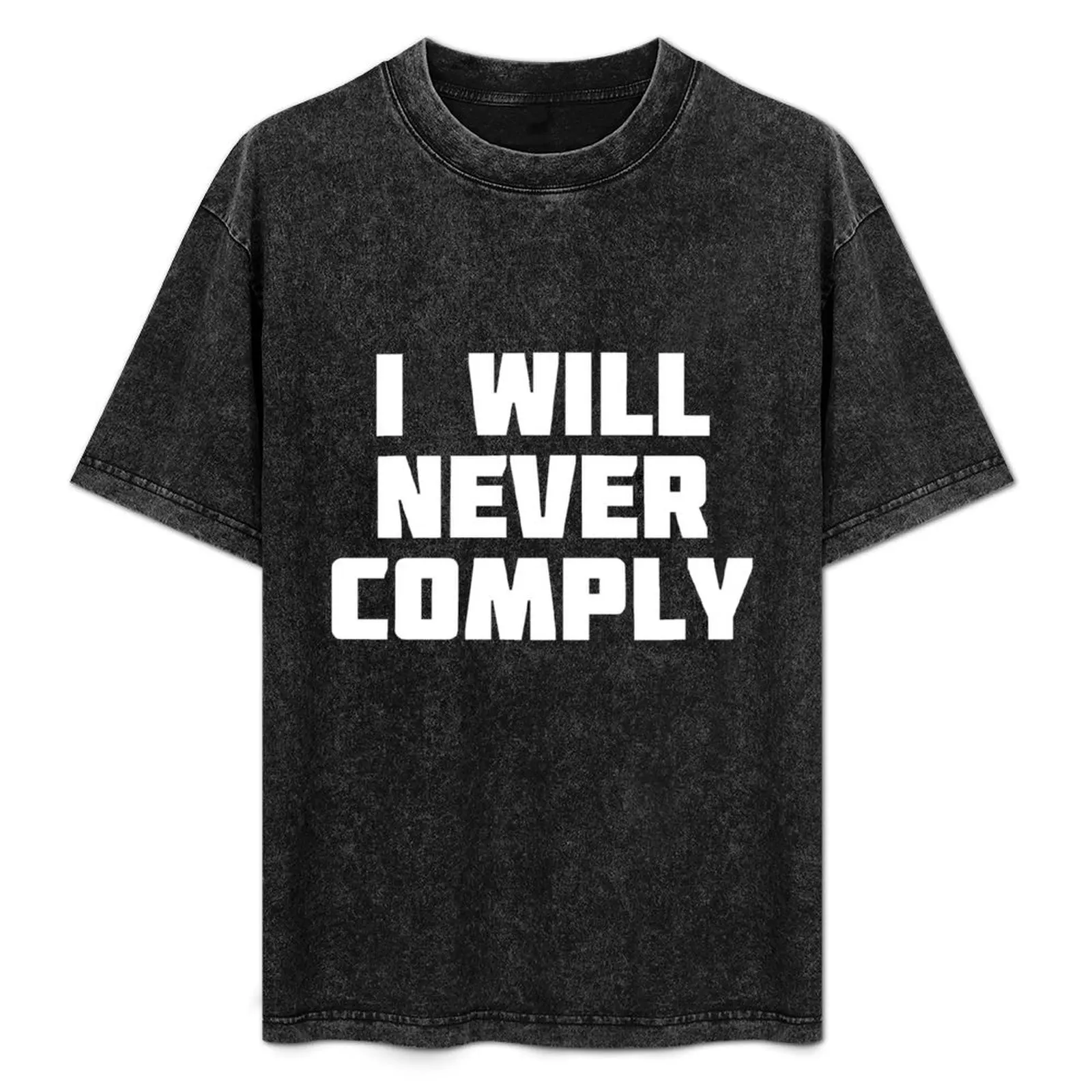 I Will Never Comply Non Conformist T-Shirt Festival Short Sleeve T-Shirt
I Will Never Comply Non Conformist T-Shirt Festival Short Sleeve T-Shirt