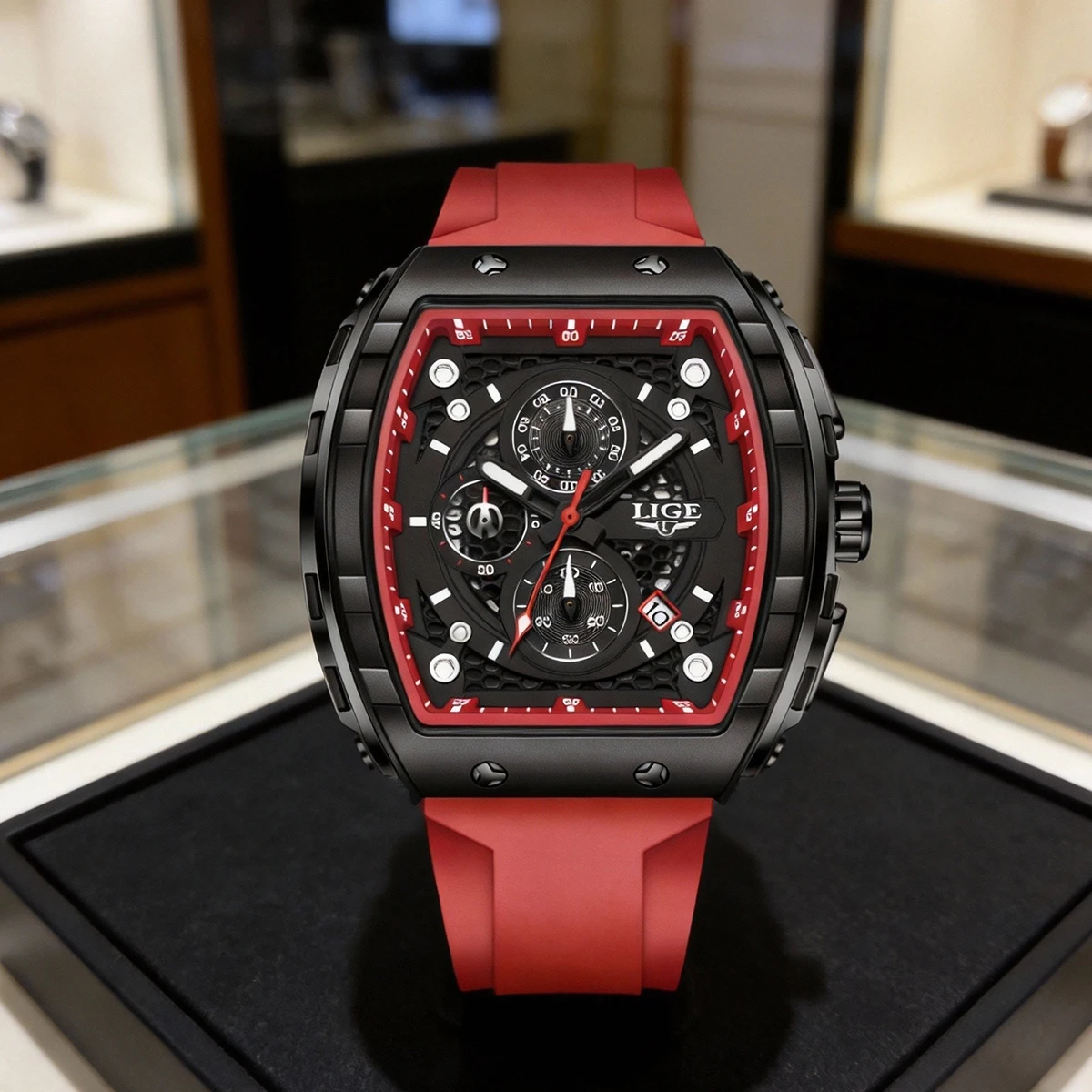 Мужские часы LIGE Casual Quartz, роскошные, модные, водонепроницаемые (50 м), с люминесцентным покрытием, хронограф.
Мужские часы LIGE Casual Quartz, роскошные, модные, водонепроницаемые (50 м), с люминесцентным покрытием, хронограф.