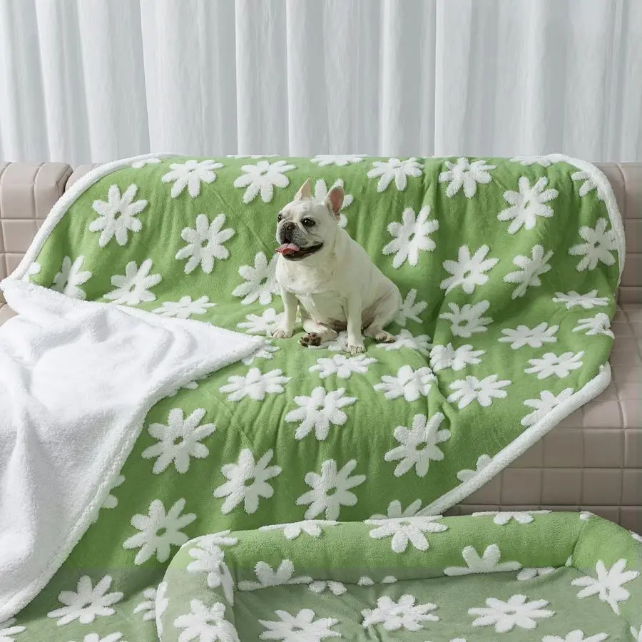 Pet Blanket,Green Dog Blankets for Bed Covers Couch Sofa Stylish Jacquard Pets Throw Blankets for Puppy Cats Washable Reversible
Pet Blanket,Green Dog Blankets for Bed Covers Couch Sofa Stylish Jacquard Pets Throw Blankets for Puppy Cats Washable Reversible