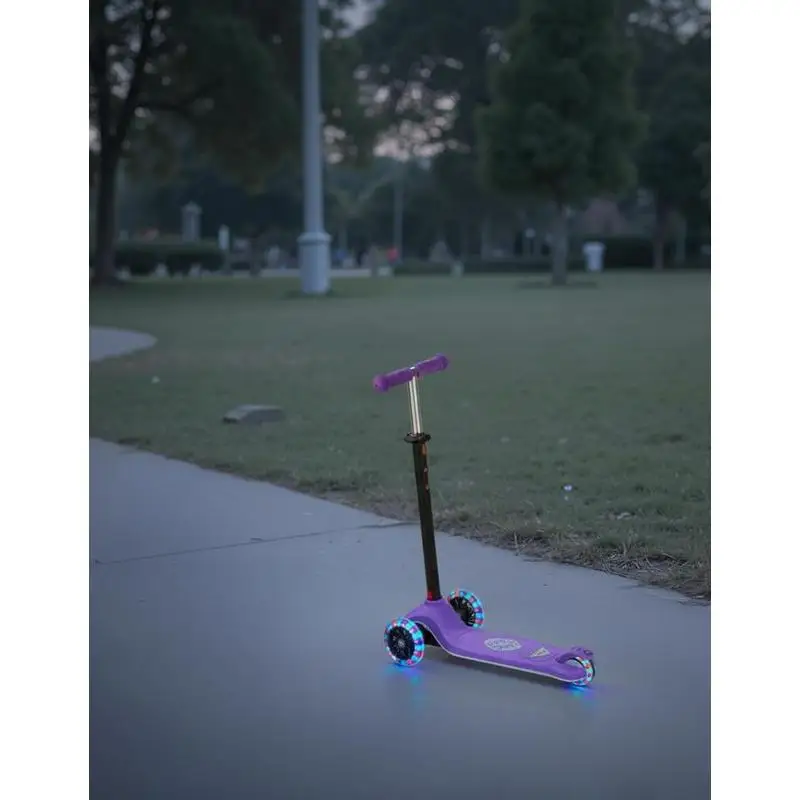 Kick Scooter for Kids Ages 3+, 3-Wheel Toddler Scooter with Light-Up Wheels, Adjustable Height Handlebar, Wide Anti-Slip Deck, Lightweight Aluminum Frame for Boys & Girls up to 74.8 kg, Purple
Kick Scooter for Kids Ages 3+, 3-Wheel Toddler Scooter with Light-Up Wheels, Adjustable Height Handlebar, Wide Anti-Slip Deck, Lightweight Aluminum Frame for Boys & Girls up to 74.8 kg, Purple