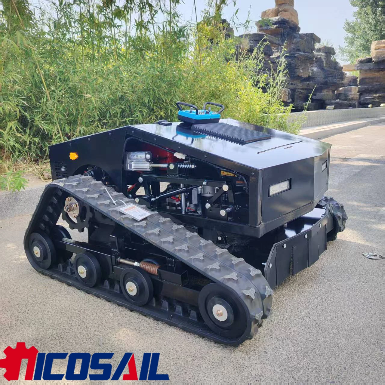 Мощная газонокосилка для фермы, газонокосилка EU5, роботизированная газонокосилка на гусеничном ходу с беспроводным дистанционным управлением, газонокосилка для работы на склонах, продажа
Мощная газонокосилка для фермы, газонокосилка EU5, роботизированная газонокосилка на гусеничном ходу с беспроводным дистанционным управлением, газонокосилка для работы на склонах, продажа