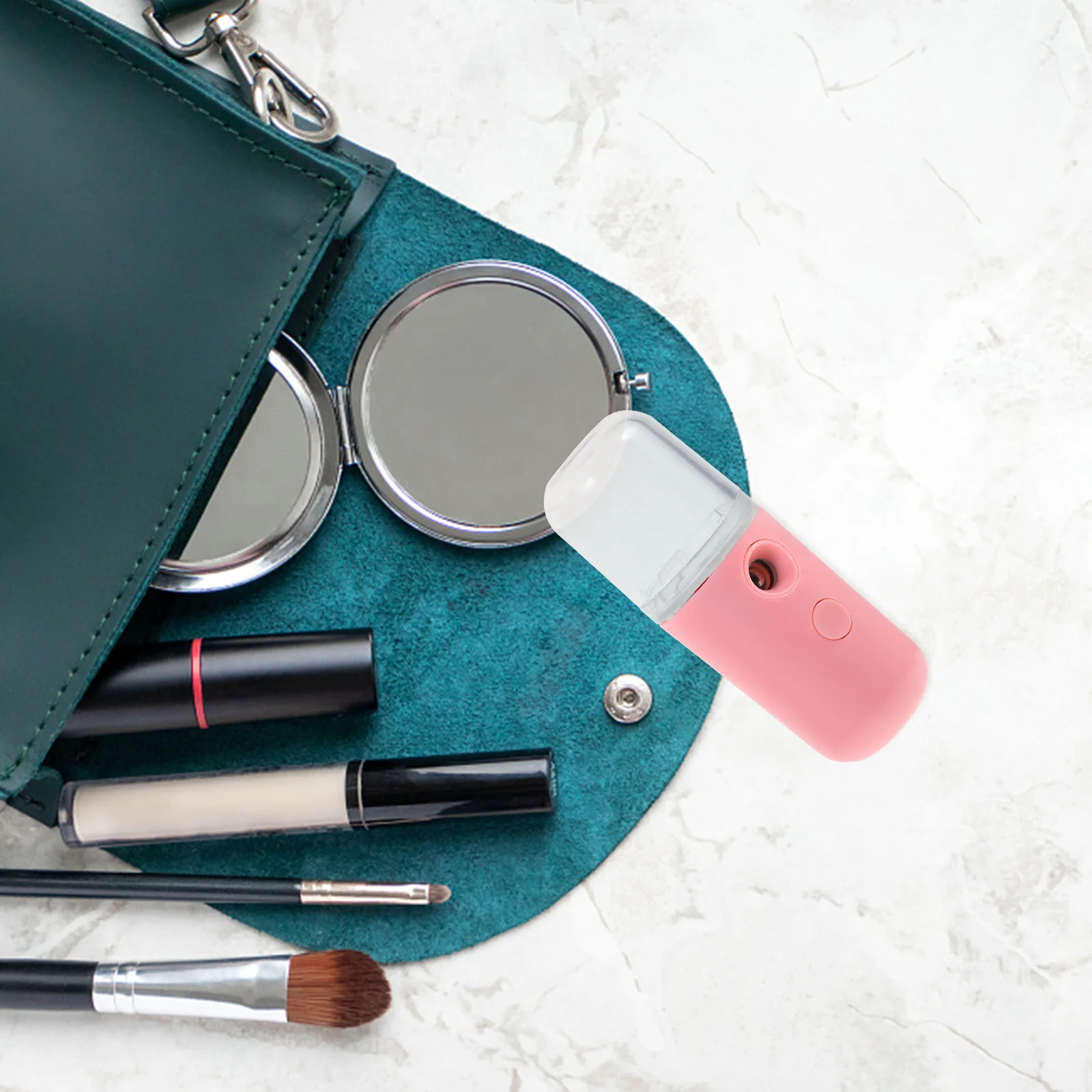 Portable Humidifier Handheld Spray Device The Face Makeup Pink Facial Steamer Nano Mist Sprayer
Portable Humidifier Handheld Spray Device The Face Makeup Pink Facial Steamer Nano Mist Sprayer