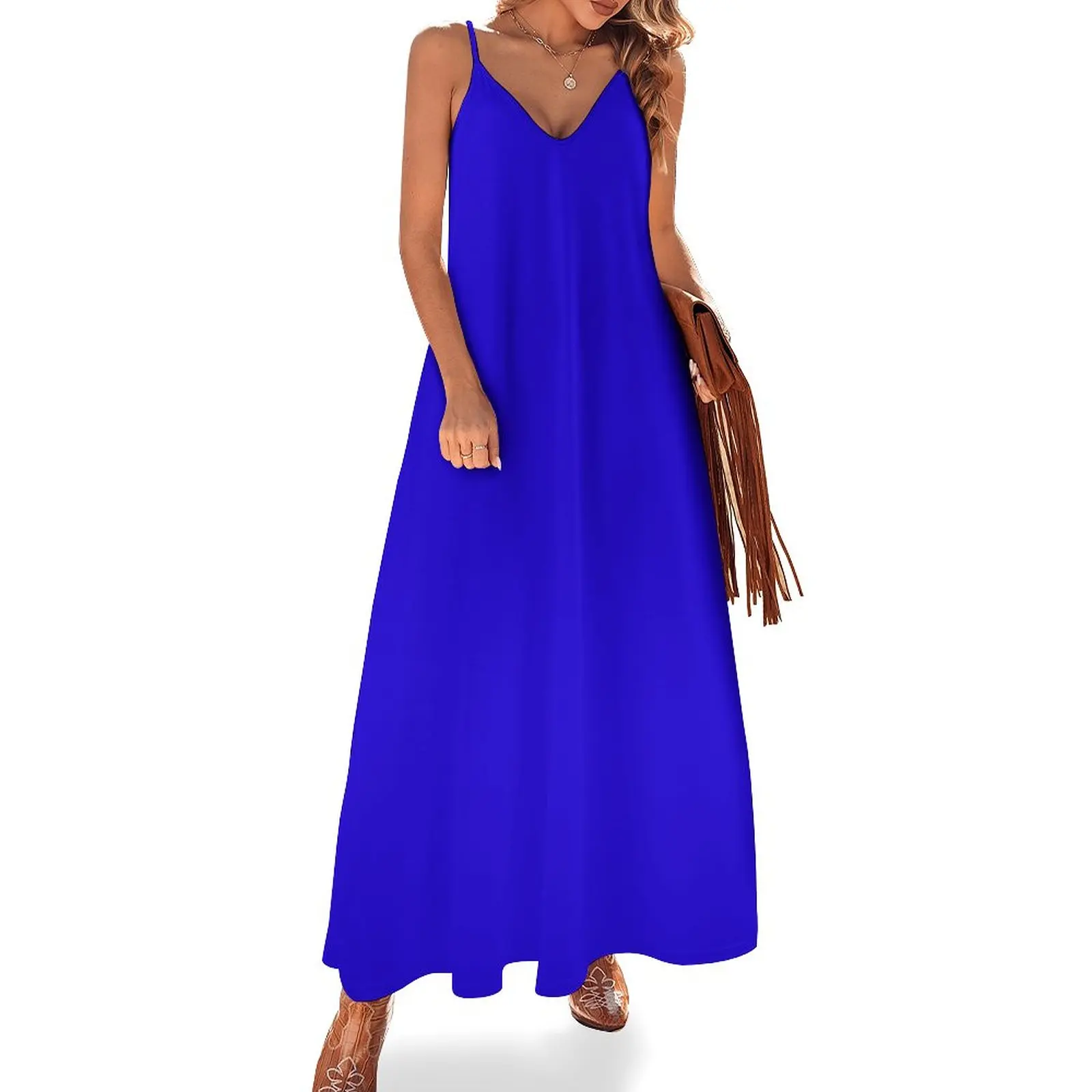 Ultramarine Blue Flat Color Sleeveless Dress Bride dresses luxury evening dresses 2025 Dress
Ultramarine Blue Flat Color Sleeveless Dress Bride dresses luxury evening dresses 2025 Dress