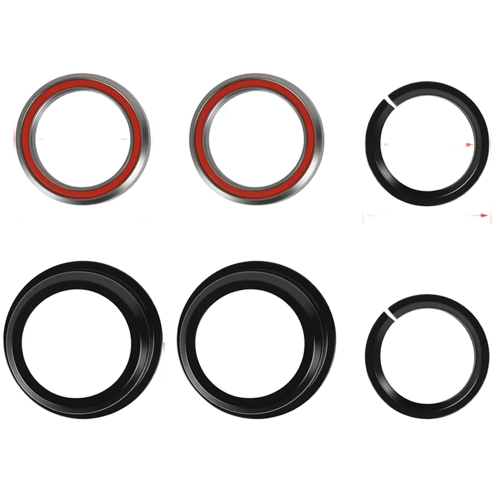 6pcs Set M6 Parts Kit Fork Headset Bearing Front Fork Assembly 4.1*3cm 3.9*2.9cm 5*3.3cm Bearing Set For Skateboard Parts
6pcs Set M6 Parts Kit Fork Headset Bearing Front Fork Assembly 4.1*3cm 3.9*2.9cm 5*3.3cm Bearing Set For Skateboard Parts