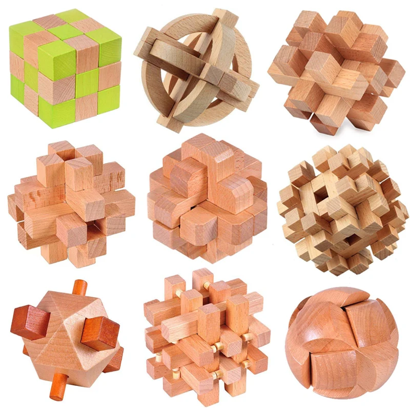Very Difficult Wooden Luban Lock Cube Puzzles Brain Teaser Logic Challenge High IQ Toys for Kids Boys Girls Teens Adults
Very Difficult Wooden Luban Lock Cube Puzzles Brain Teaser Logic Challenge High IQ Toys for Kids Boys Girls Teens Adults