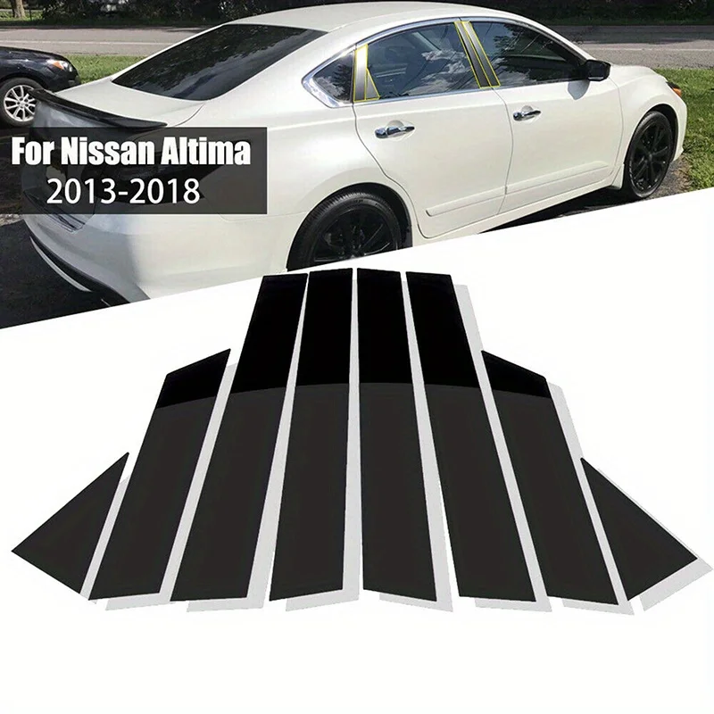 8pcs Fit For Nissan Altima 2013 2014 2015 2016 2017 2018 Black Pillar Posts Door Window Trim Cover Stickers Exterior Parts
8pcs Fit For Nissan Altima 2013 2014 2015 2016 2017 2018 Black Pillar Posts Door Window Trim Cover Stickers Exterior Parts