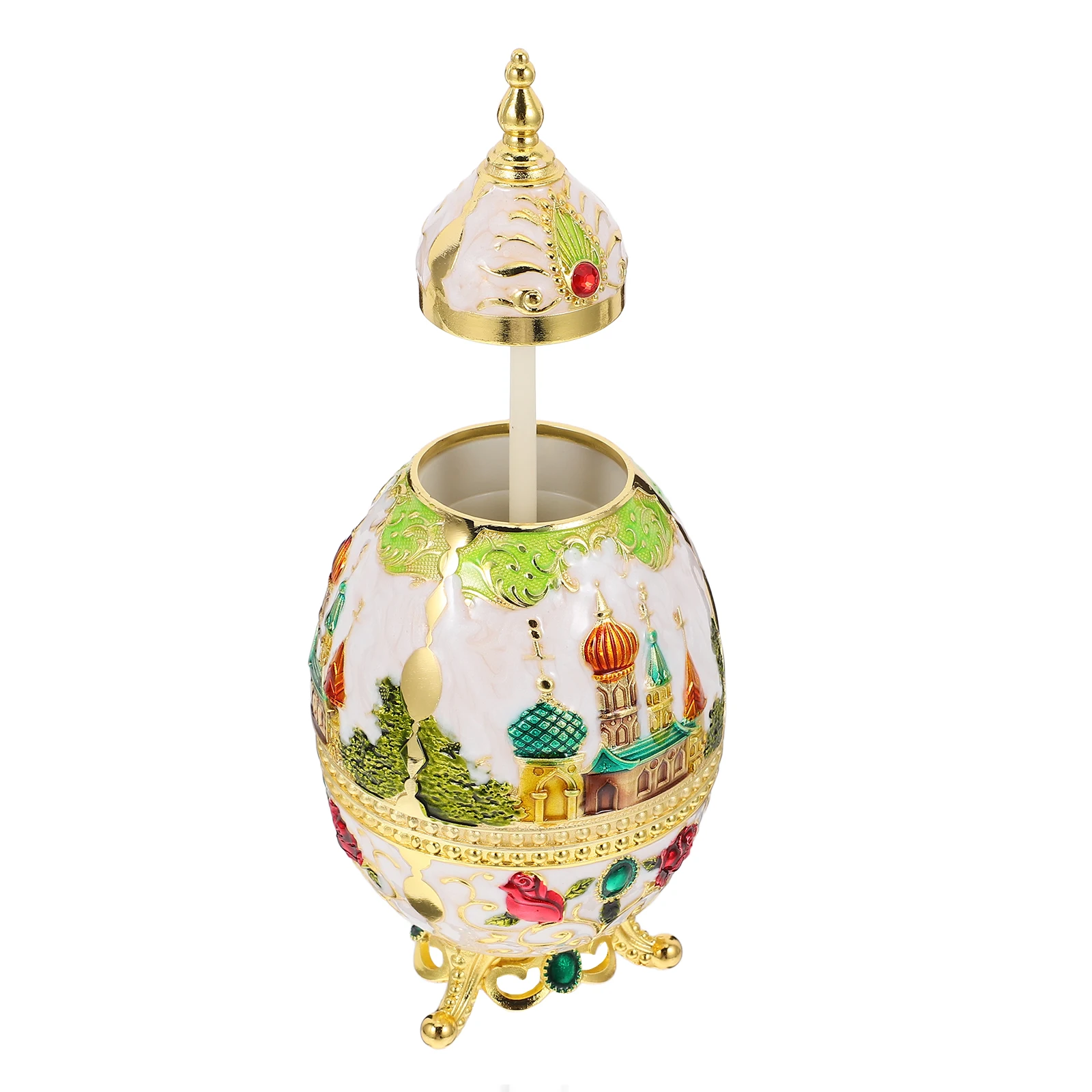 Retro Automatic Toothpick Holder Unique Pointed Top Design Easy Access Large Capacity Metal Home Office Use
Retro Automatic Toothpick Holder Unique Pointed Top Design Easy Access Large Capacity Metal Home Office Use