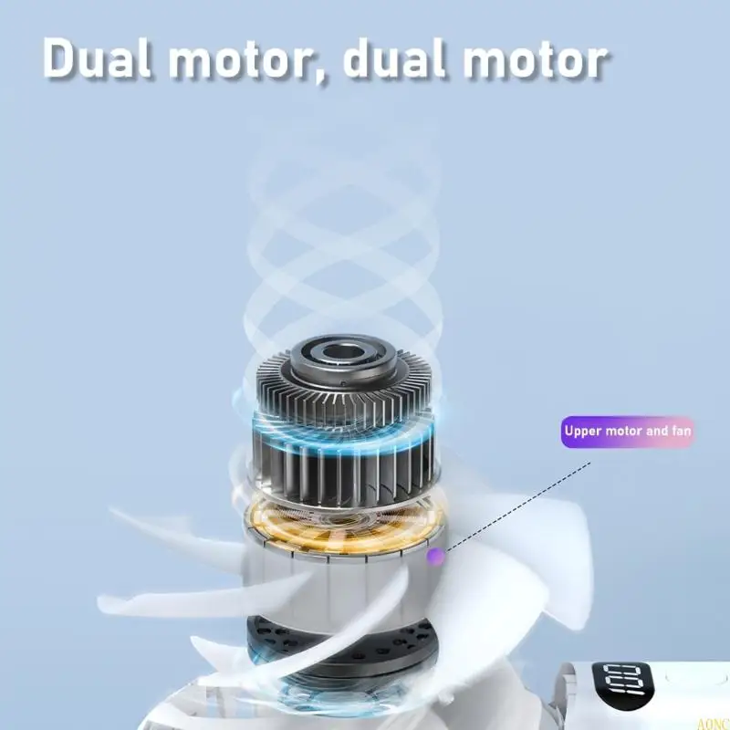 A0NC 3000MAH Охлаждающий охлаждение батареи Портативный USB -перезаряжаемый миниатюрный вентилятор
A0NC 3000MAH Охлаждающий охлаждение батареи Портативный USB -перезаряжаемый миниатюрный вентилятор