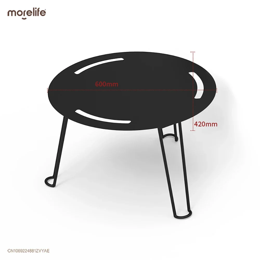 Nordic Iron Art Outdoor Small Round Combination Camping Folding Table Black Portable Folding Outdoor Picnic Tables Furniture
Nordic Iron Art Outdoor Small Round Combination Camping Folding Table Black Portable Folding Outdoor Picnic Tables Furniture