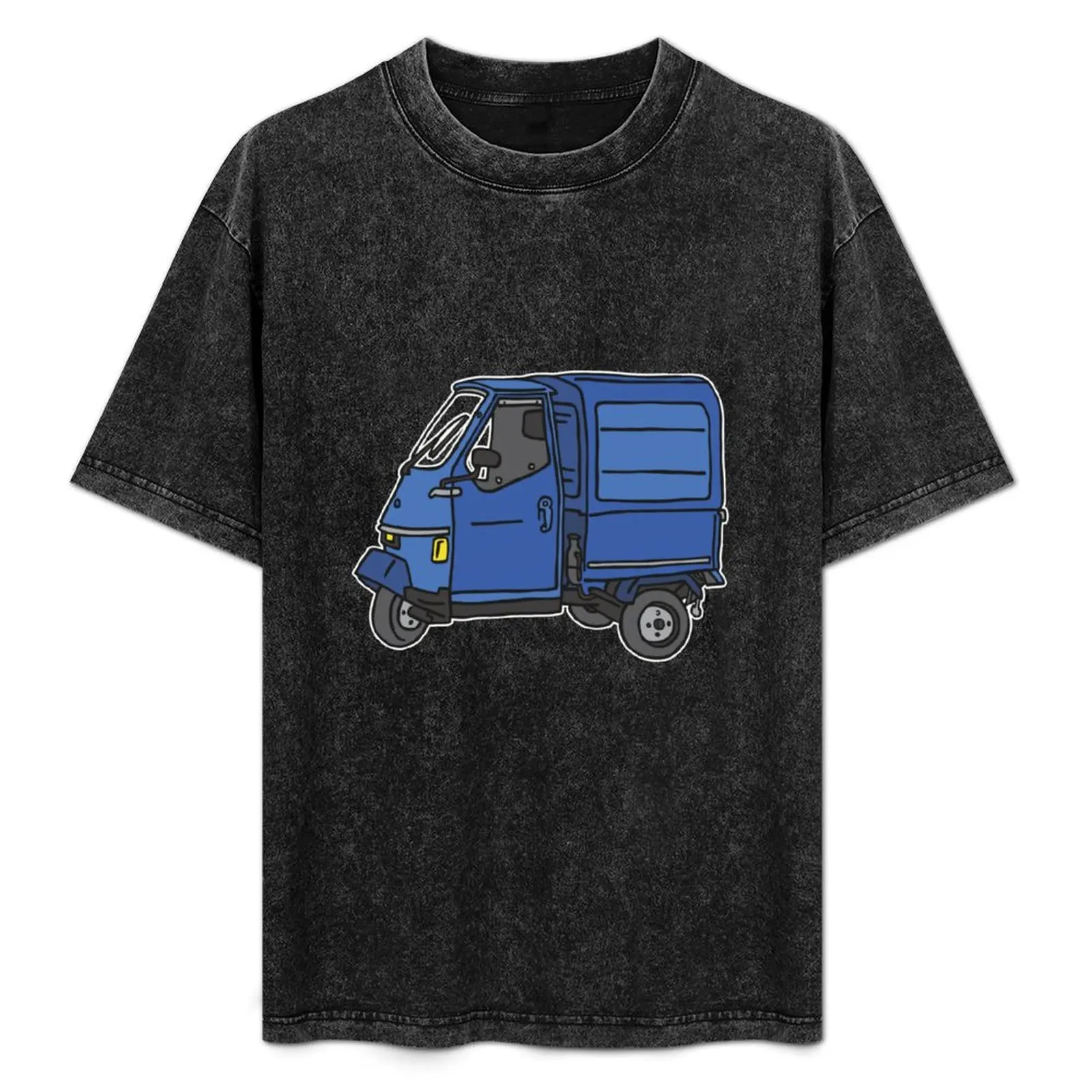 Tricycle van, Blue threewheeler T-Shirt Classic Basic Casual T-Shirt
Tricycle van, Blue threewheeler T-Shirt Classic Basic Casual T-Shirt