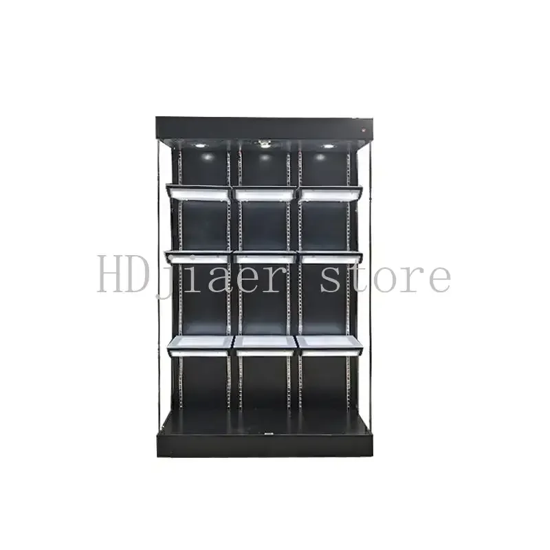 Figure Display Cabinet Glass Display Cabinet Small Household Model Luxury Wine Display Stand Dust-proof Gift Cabinet Cabine
Figure Display Cabinet Glass Display Cabinet Small Household Model Luxury Wine Display Stand Dust-proof Gift Cabinet Cabine