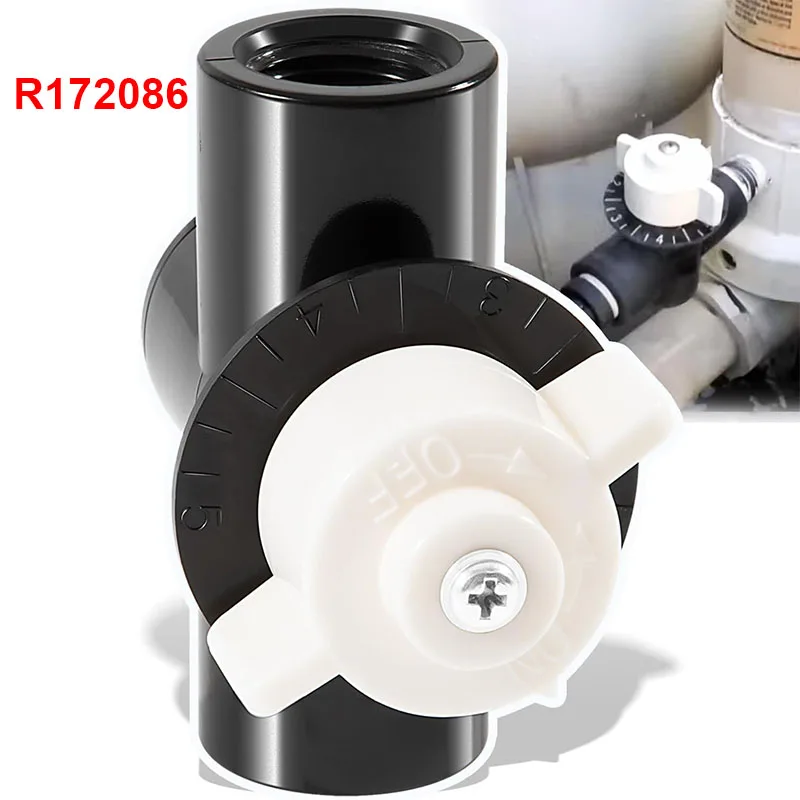 R172086 Control Valve, 1/2-Inch FPT Chlorine Valve Compatible with Rainbow 320, 322, 300-29X, Fit for Pool, Spa, R172086Z
R172086 Control Valve, 1/2-Inch FPT Chlorine Valve Compatible with Rainbow 320, 322, 300-29X, Fit for Pool, Spa, R172086Z