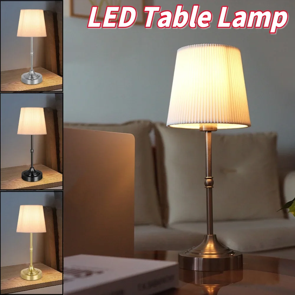 LED Metal Table Lamp Desk Night Light USB Rechargeable Warm Light Touch Switch for Dining Room Bedroom Bar Ambiance Light
LED Metal Table Lamp Desk Night Light USB Rechargeable Warm Light Touch Switch for Dining Room Bedroom Bar Ambiance Light