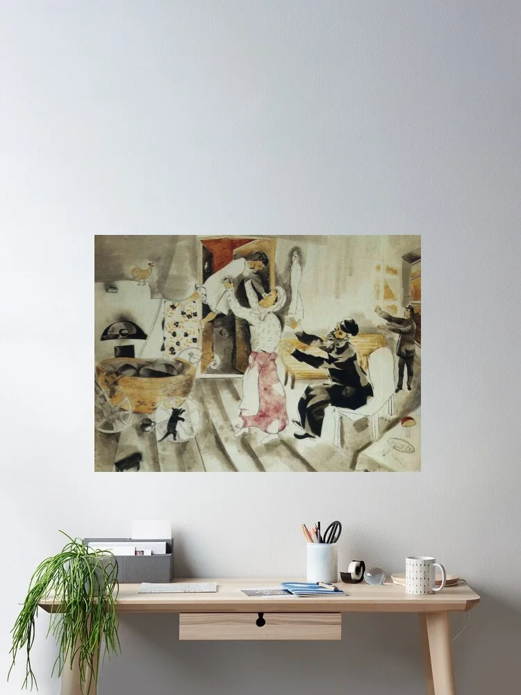 A visit to grandma and grandpa Marc Chagall, Print Art Canvas Poster,Living Room , Home Wall Decor Picture
A visit to grandma and grandpa Marc Chagall, Print Art Canvas Poster,Living Room , Home Wall Decor Picture