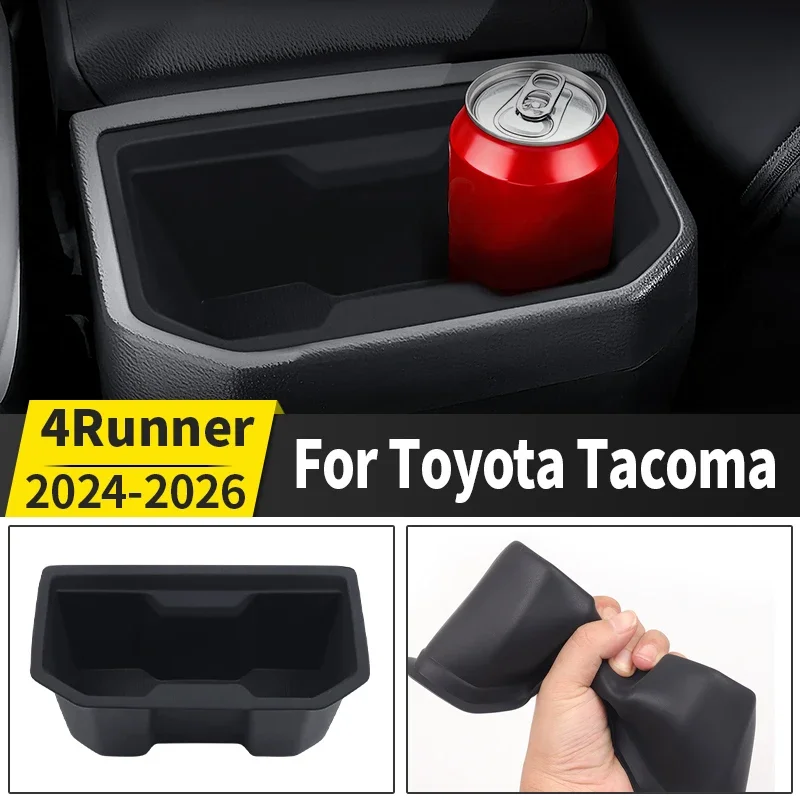 For 2024-2026 Toyota Tacoma Armrest Box Rear Silicone Cup for Water Coaster Interior Upgrade and Modification Accessories
For 2024-2026 Toyota Tacoma Armrest Box Rear Silicone Cup for Water Coaster Interior Upgrade and Modification Accessories