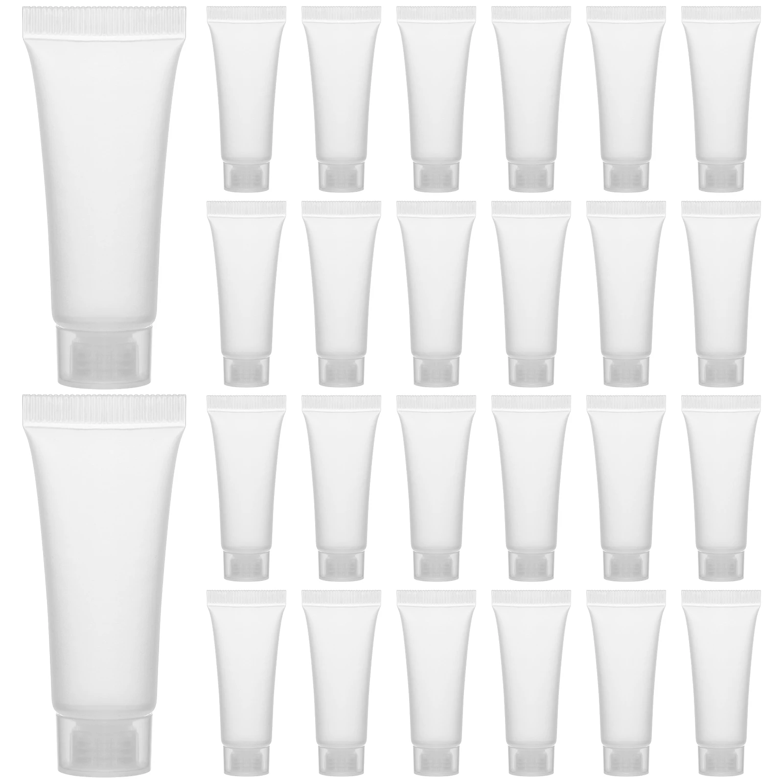 50pcs Leakproof 10Ml White Lotion Tubes Travel Containers Skincare Toiletries Portable Lightweight Durable Reusable Shampoo Face 
50pcs Leakproof 10Ml White Lotion Tubes Travel Containers Skincare Toiletries Portable Lightweight Durable Reusable Shampoo Face