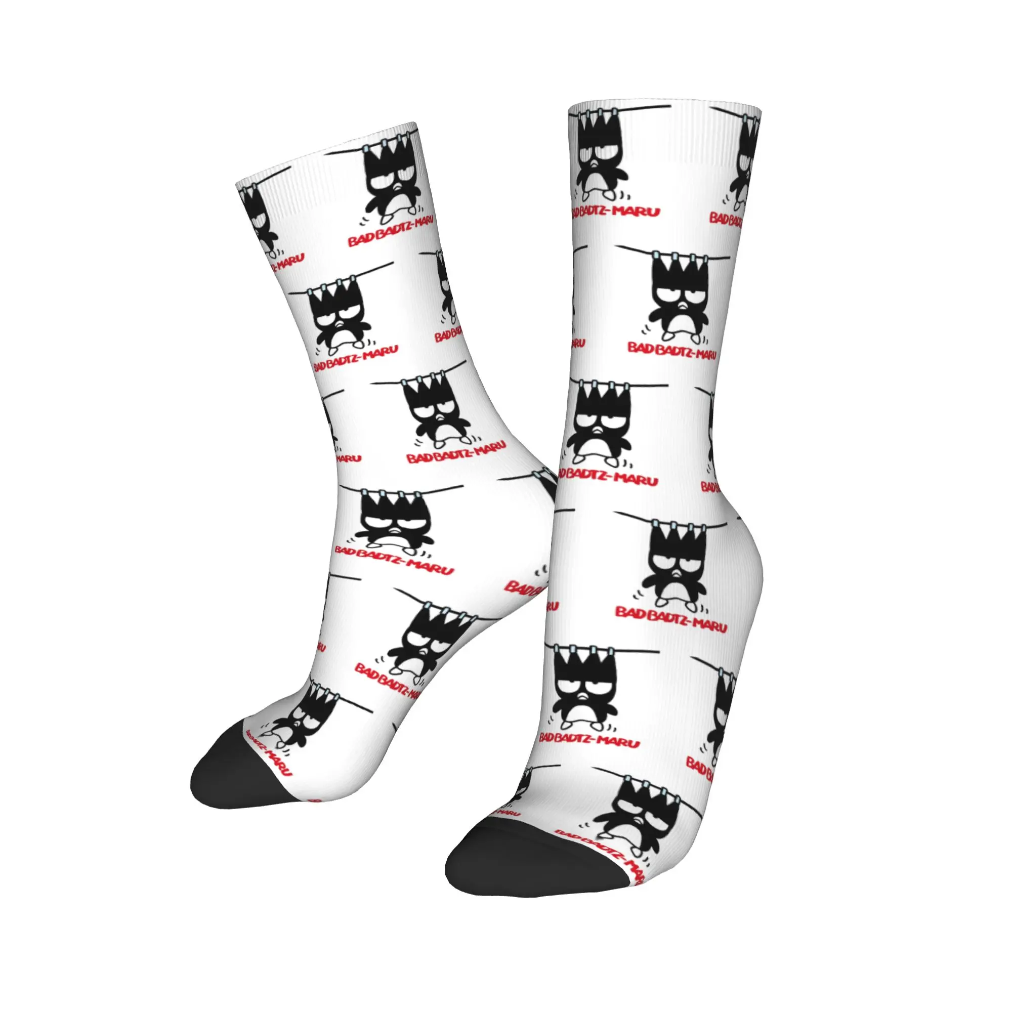 Носки с героями мультфильмов Badtz Maru, мужские и женские модные носки из полиэстера, новинка весны, лета, осени и зимы, средние носки-трубы, подарки
Носки с героями мультфильмов Badtz Maru, мужские и женские модные носки из полиэстера, новинка весны, лета, осени и зимы, средние носки-трубы, подарки