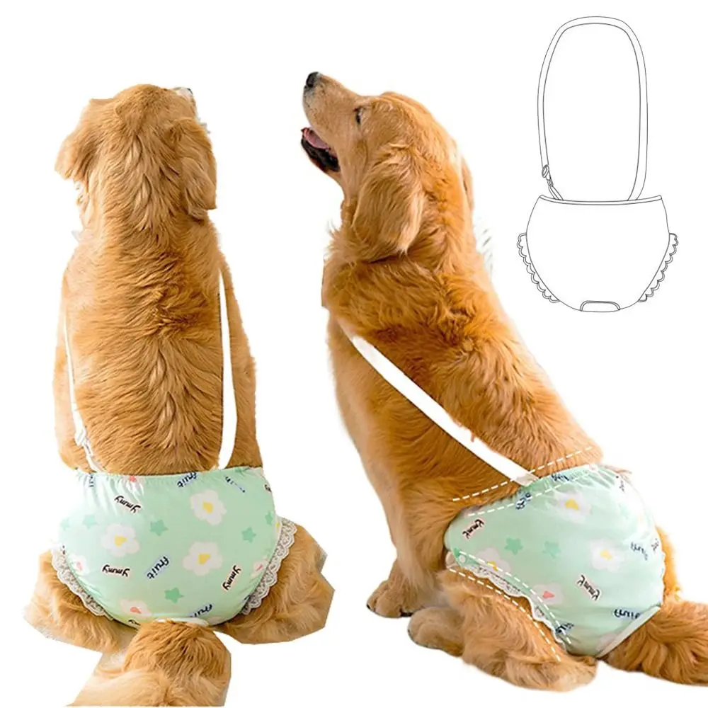 Reusable Female Pet Sanitary Panties with Straps Adjustable Dog Suspender Physiological Pant Breathable Elastic Pet Underwear
Reusable Female Pet Sanitary Panties with Straps Adjustable Dog Suspender Physiological Pant Breathable Elastic Pet Underwear