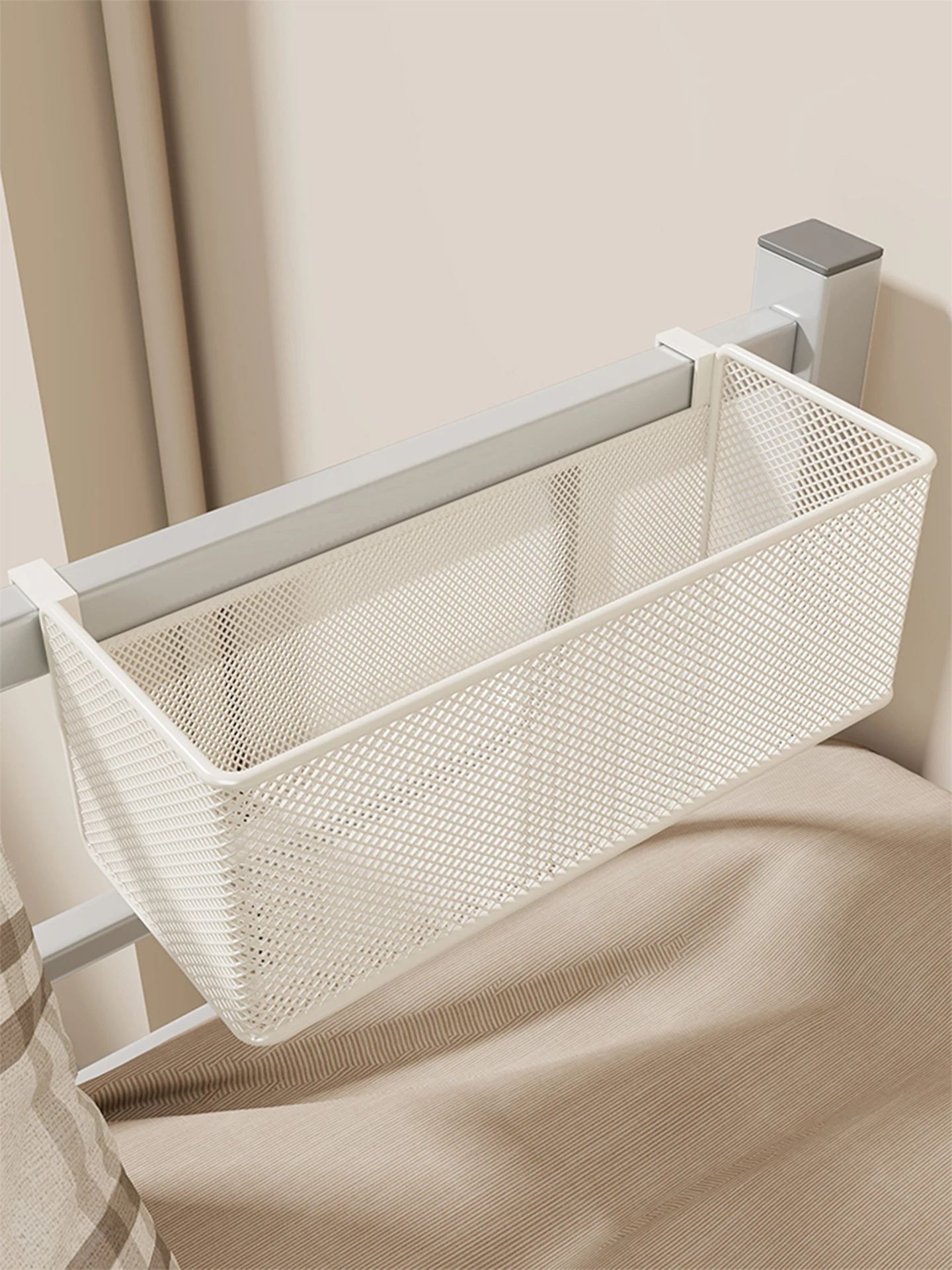 Hanging Storage Basket for Dormitory Bed Head Student Dormitory Bedside Rack Upper Bed Metal Storage Organizer No Installation
Hanging Storage Basket for Dormitory Bed Head Student Dormitory Bedside Rack Upper Bed Metal Storage Organizer No Installation