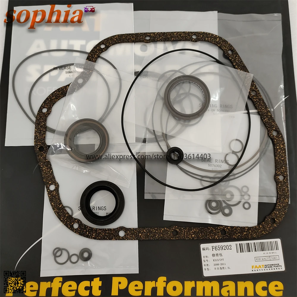 1 Set K313 Automatic Transmission Clutch Repair Overhaul Gasket Seal Kit For TOYOTA COROLLA Gearboxes
1 Set K313 Automatic Transmission Clutch Repair Overhaul Gasket Seal Kit For TOYOTA COROLLA Gearboxes