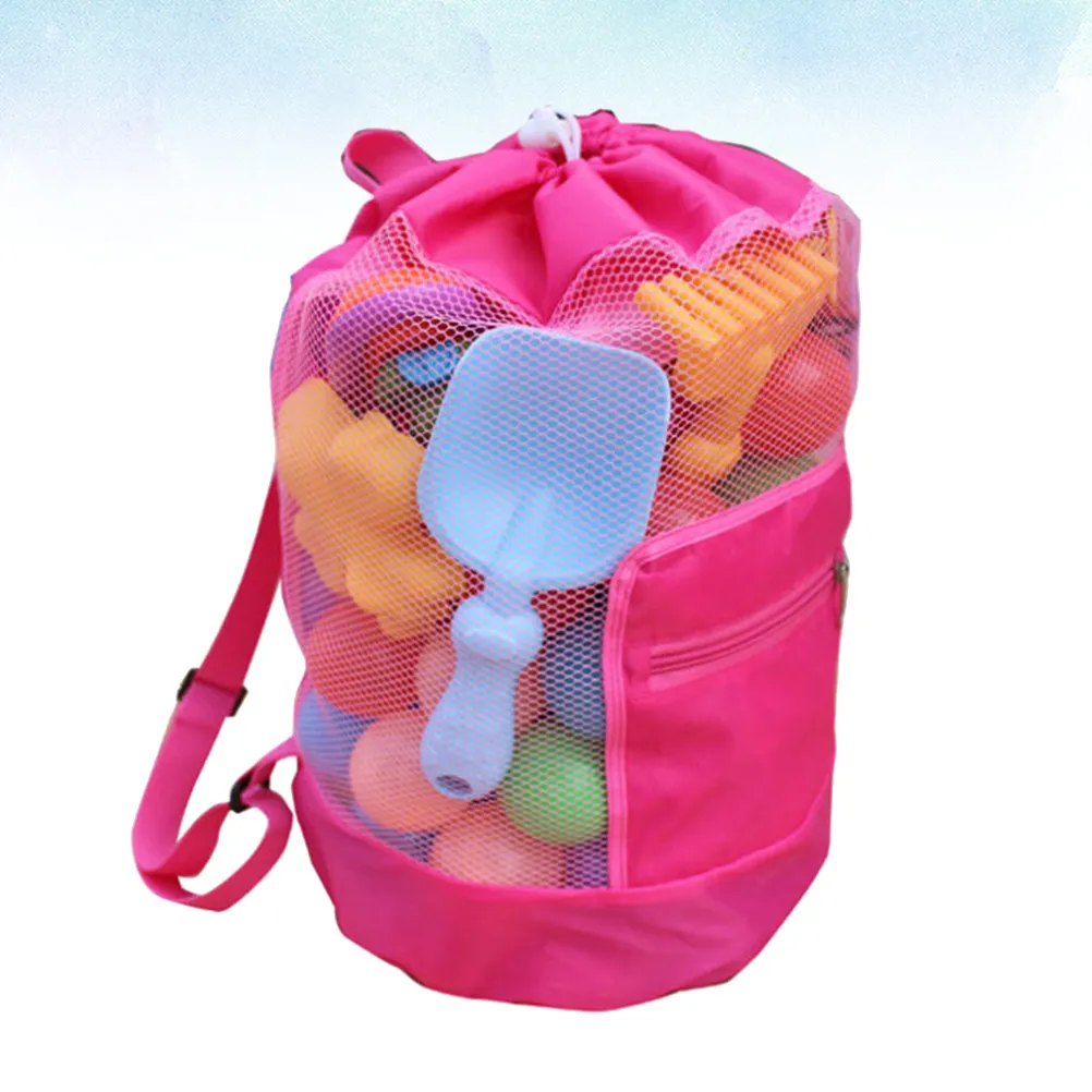 Удобная пляжная сетчатая сумка для детских игрушек и сувениров, для использования на открытом воздухе, розовая пляжная сумка-органайзер, детский рюкзак для игрушек
Удобная пляжная сетчатая сумка для детских игрушек и сувениров, для использования на открытом воздухе, розовая пляжная сумка-органайзер, детский рюкзак для игрушек