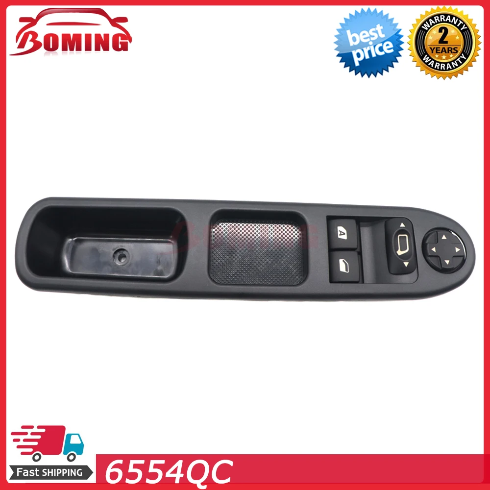 Car Black Left Power Window Switch Control Master Switches 6554.QC For Citroen C3 Peugeot 207 2009-2014 6554QC 6554-QC
Car Black Left Power Window Switch Control Master Switches 6554.QC For Citroen C3 Peugeot 207 2009-2014 6554QC 6554-QC