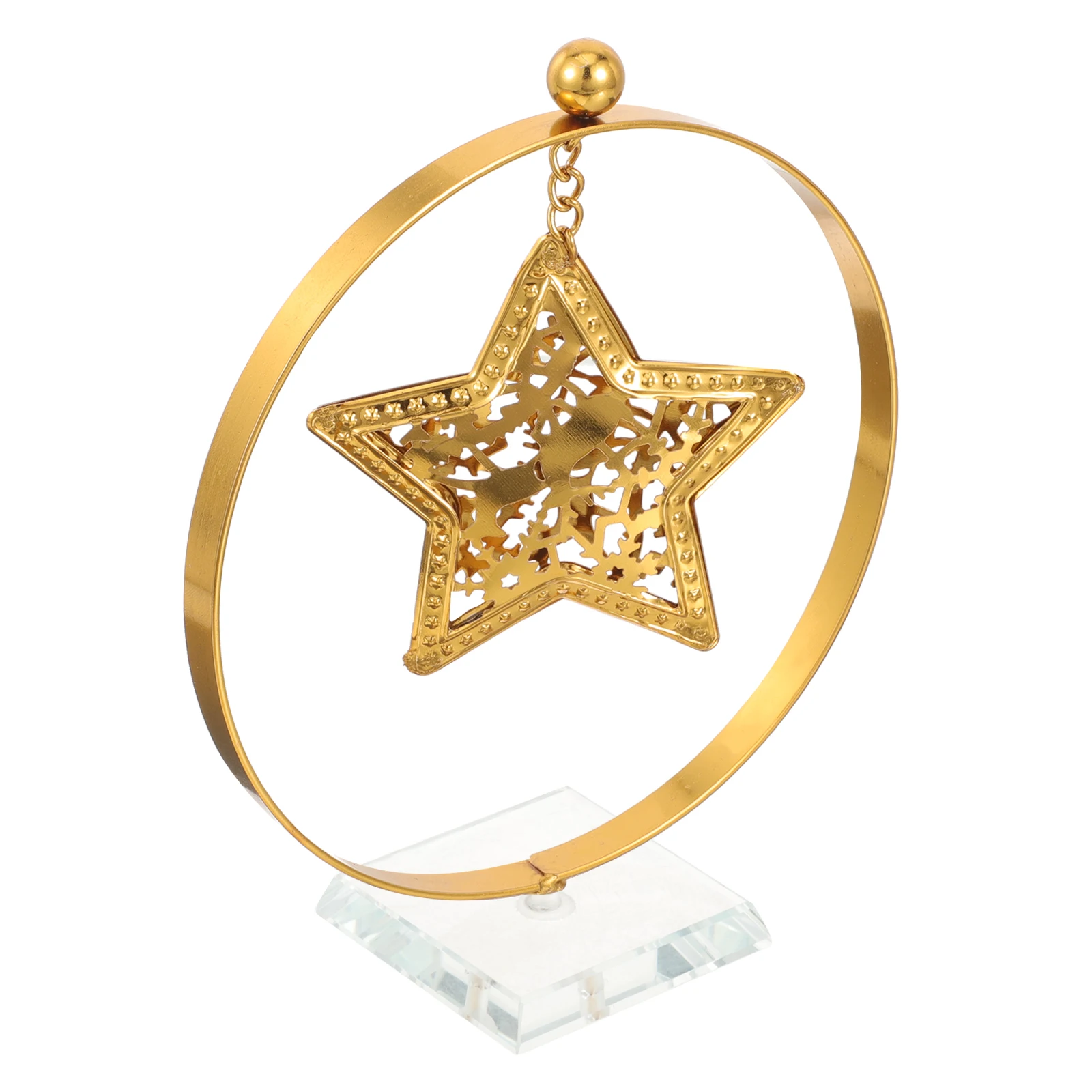 Five pointed Star Decor Golden Tabletop Accessories Home Office Christmas Star nament St Iron Crystal Modern Elegant
Five pointed Star Decor Golden Tabletop Accessories Home Office Christmas Star nament St Iron Crystal Modern Elegant