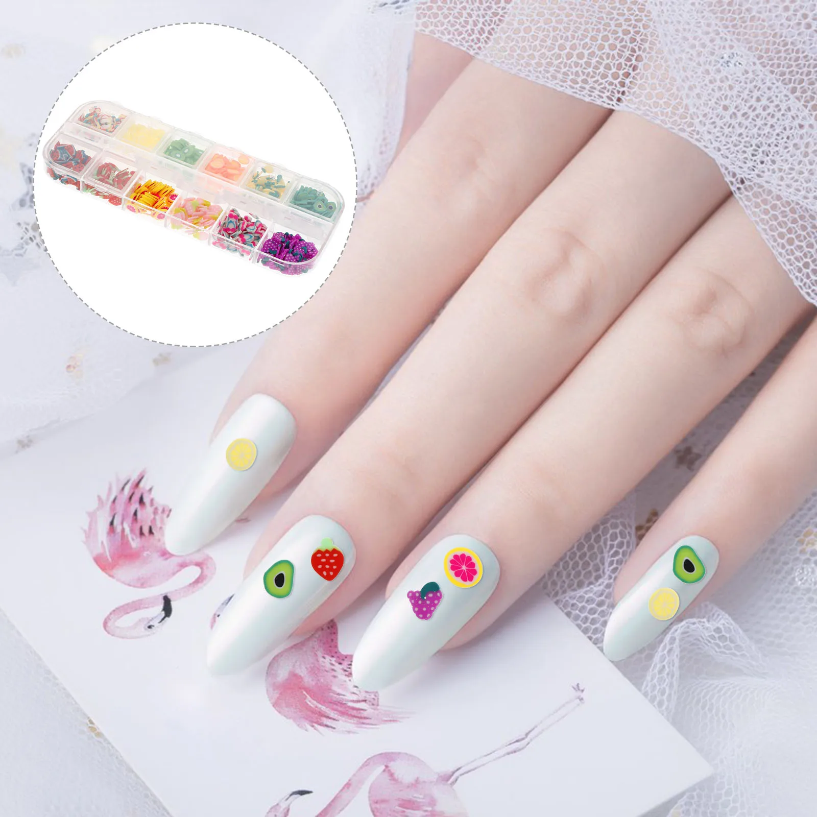 Nail Art Accessories Colorful Slices Diy Supplies Cherry Charms Fruit Polymer Clay 3d Decorations Manual
Nail Art Accessories Colorful Slices Diy Supplies Cherry Charms Fruit Polymer Clay 3d Decorations Manual