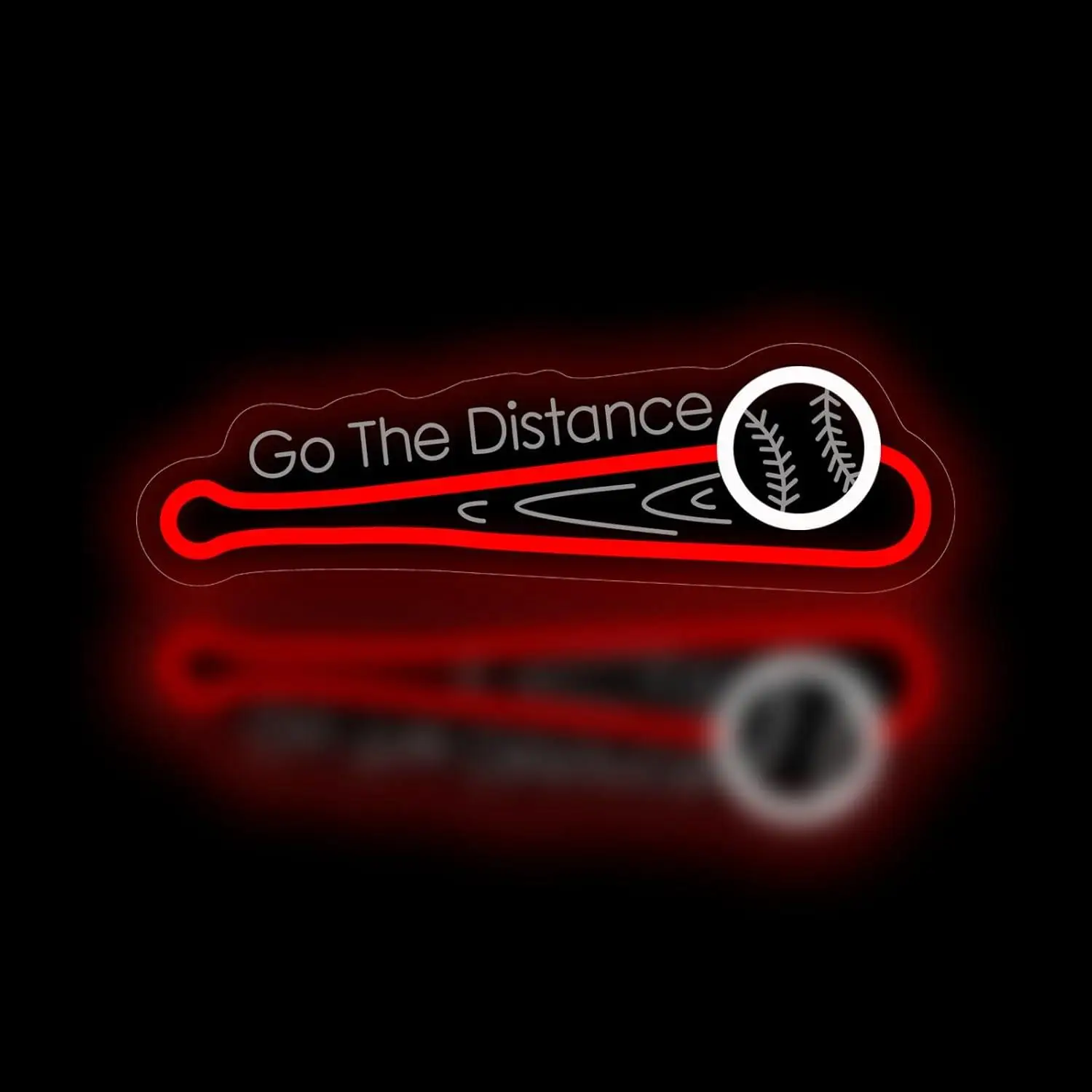 Baseball Go The Distance Neon Sign USB Dimmable LED Light for Wall Decor Man Cave Bedroom Game Room Sports Theme Art Decoration
Baseball Go The Distance Neon Sign USB Dimmable LED Light for Wall Decor Man Cave Bedroom Game Room Sports Theme Art Decoration