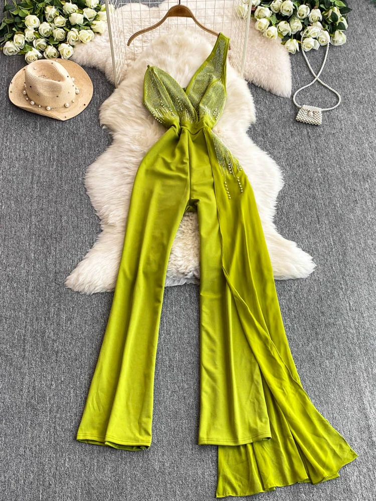 Holiday Chic Faionable Heavy Du Sequin Waist Cinching Wide Leg Long Pants Suit for Women Online Exclusive
Holiday Chic Faionable Heavy Du Sequin Waist Cinching Wide Leg Long Pants Suit for Women Online Exclusive