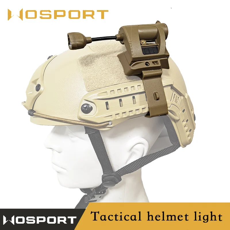 Tactical Helmet Lighting Flashlight, LED Helmet Light, 4 Modes, Green, Red, Infrared Laser
Tactical Helmet Lighting Flashlight, LED Helmet Light, 4 Modes, Green, Red, Infrared Laser