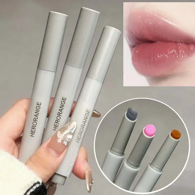 Jelly Watery Mirror Blue Solid Lip Balm Moisturizing Orange Pink Clear Glitter Press Lipstick Nourishing Repair For Dry Lip Care
Jelly Watery Mirror Blue Solid Lip Balm Moisturizing Orange Pink Clear Glitter Press Lipstick Nourishing Repair For Dry Lip Care