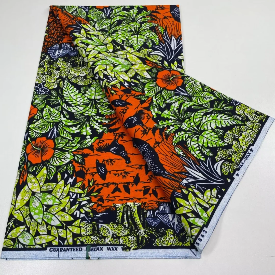 Новинка 2026: высококачественные африканские ткани Super-Wax (нигерийский восковой принт) для пэчворка, модель 3C1
Новинка 2026: высококачественные африканские ткани Super-Wax (нигерийский восковой принт) для пэчворка, модель 3C1