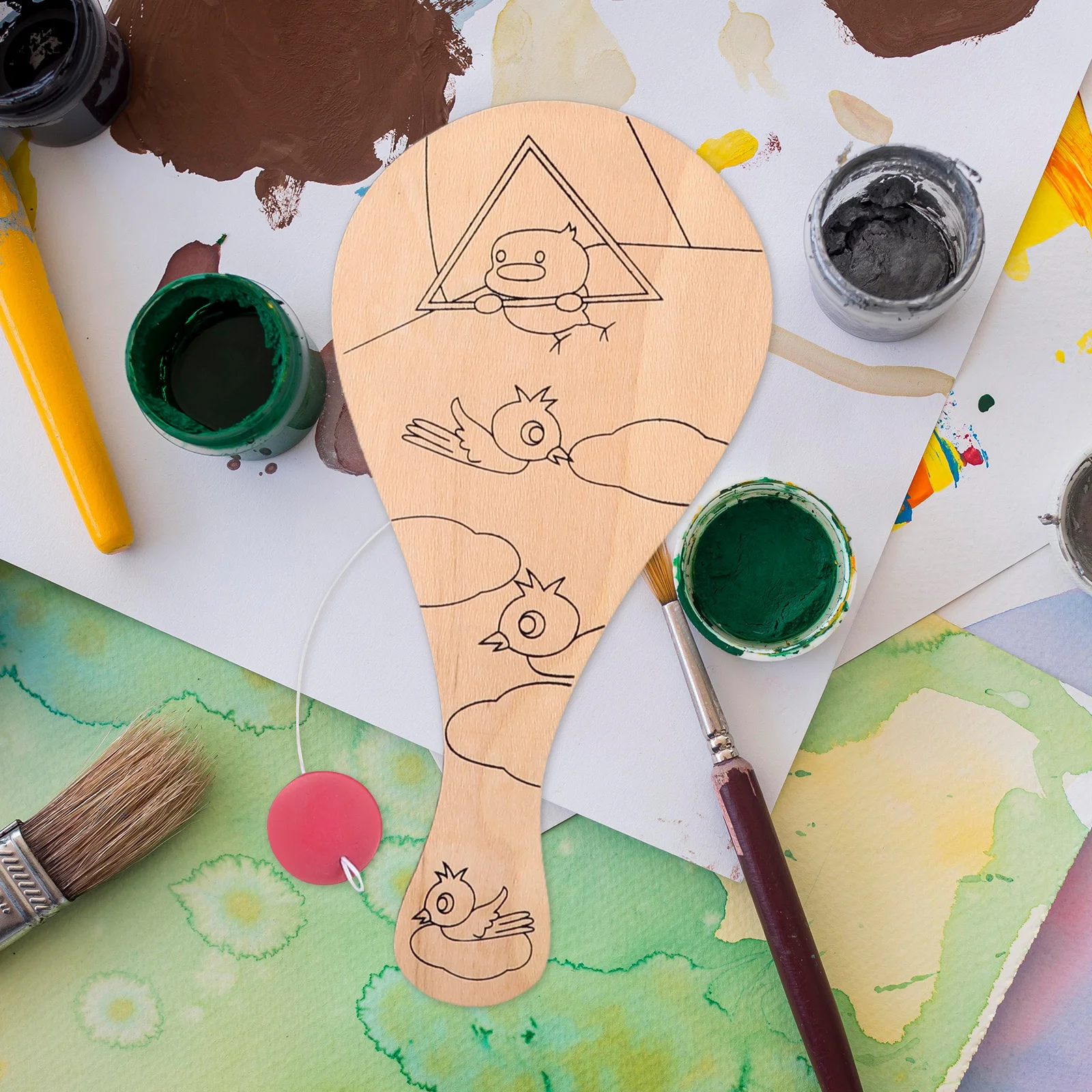 8Pcs Hand Painted Wooden Paddle Kids DIY Craft Blank Unfinished Table Tennis Racket for Coloring Artistic Expression
8Pcs Hand Painted Wooden Paddle Kids DIY Craft Blank Unfinished Table Tennis Racket for Coloring Artistic Expression