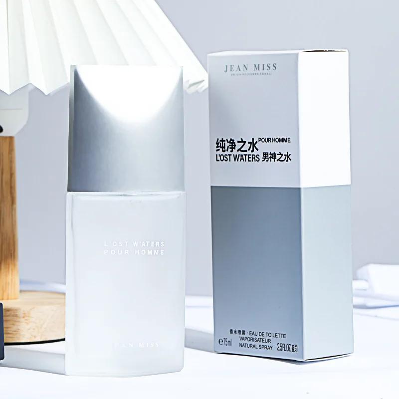 75ml Pure Water Men's Perfume Blue Fresh Naturally Long-lasting Light Fragrance Flirting Pheromone Men's Eau de Toilette Spray
75ml Pure Water Men's Perfume Blue Fresh Naturally Long-lasting Light Fragrance Flirting Pheromone Men's Eau de Toilette Spray