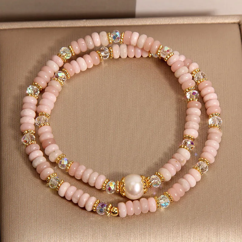 Fashion Opal Natural Pearl Elastic Rope Bracelet for Women Personalized Bead Lucky Bracelet Jewelry Accessories Anniversary Gift
Fashion Opal Natural Pearl Elastic Rope Bracelet for Women Personalized Bead Lucky Bracelet Jewelry Accessories Anniversary Gift