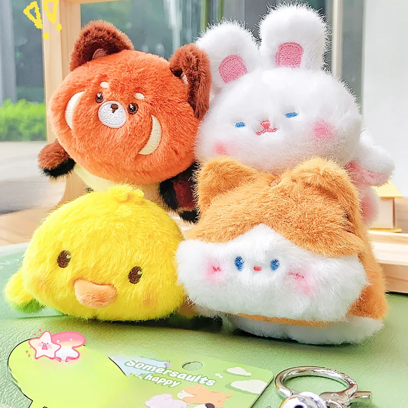 Stuffed Animals Plush Pendant Creative Transformation Pet Flip Fun Plush Pendant Cute Panda Keychain Brithday Gift for Friend
Stuffed Animals Plush Pendant Creative Transformation Pet Flip Fun Plush Pendant Cute Panda Keychain Brithday Gift for Friend